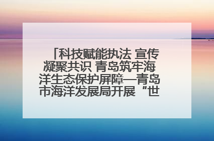 科技赋能执法 宣传凝聚共识 青岛筑牢海洋生态保护屏障—青岛市海洋发展局开展“世界海洋日”和“全国海洋宣传日”宣传活动