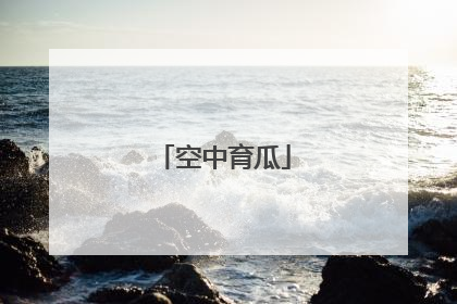 空中育瓜