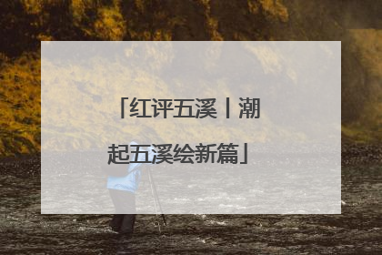 红评五溪丨潮起五溪绘新篇
