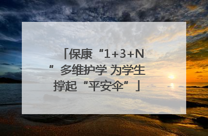 保康“1+3+N”多维护学 为学生撑起“平安伞”