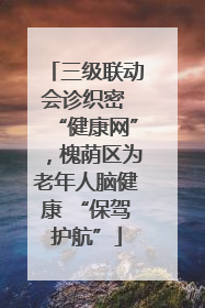 三级联动会诊织密 “健康网”，槐荫区为老年人脑健康 “保驾护航”
