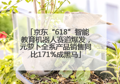 京东“618”智能教育机器人赛道爆发，元萝卜全系产品销售同比171%成黑马