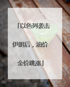 以色列袭击伊朗后，油价金价跳涨