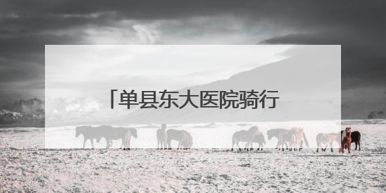 单县东大医院骑行队：百里征途载誉归，双奖辉映耀孝贤