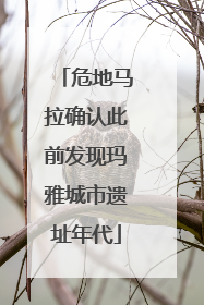 危地马拉确认此前发现玛雅城市遗址年代