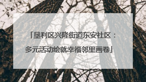 垦利区兴隆街道东安社区：多元活动绘就幸福邻里画卷