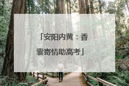 安阳内黄:香囊寄情助高考