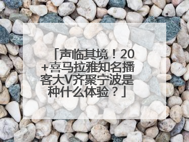 声临其境！20+喜马拉雅知名播客大V齐聚宁波是种什么体验？