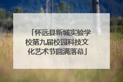 怀远县新城实验学校第九届校园科技文化艺术节圆满落幕