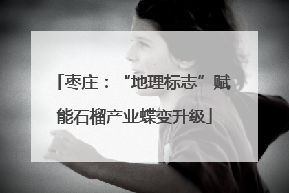 枣庄：“地理标志”赋能石榴产业蝶变升级