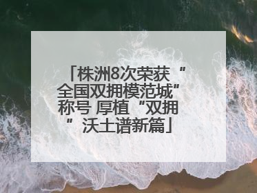 株洲8次荣获“全国双拥模范城”称号 厚植“双拥”沃土谱新篇