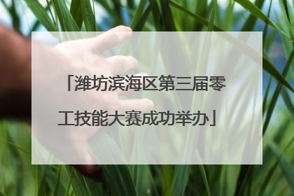 潍坊滨海区第三届零工技能大赛成功举办