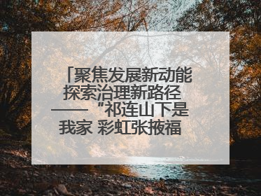 聚焦发展新动能 探索治理新路径——“祁连山下是我家 彩虹张掖福感地带”主题采访活动走进山丹