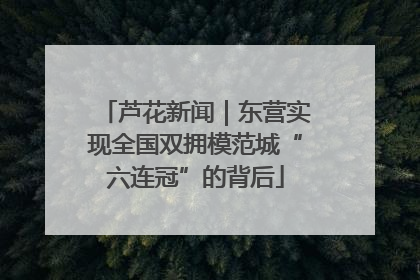 芦花新闻｜东营实现全国双拥模范城“六连冠”的背后