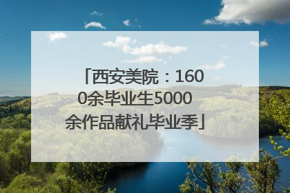 西安美院：1600余毕业生5000余作品献礼毕业季