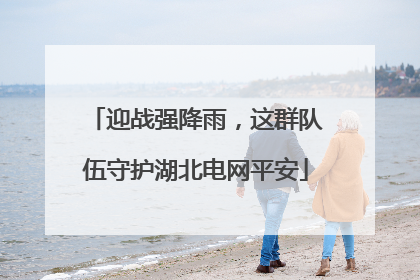 迎战强降雨，这群队伍守护湖北电网平安