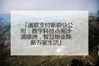 通联支付新疆分公司：数字科技点亮沙漠绿洲，智慧物业焕新万家生活