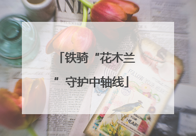 铁骑“花木兰”守护中轴线