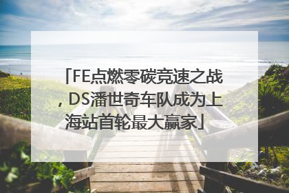 FE点燃零碳竞速之战，DS潘世奇车队成为上海站首轮最大赢家